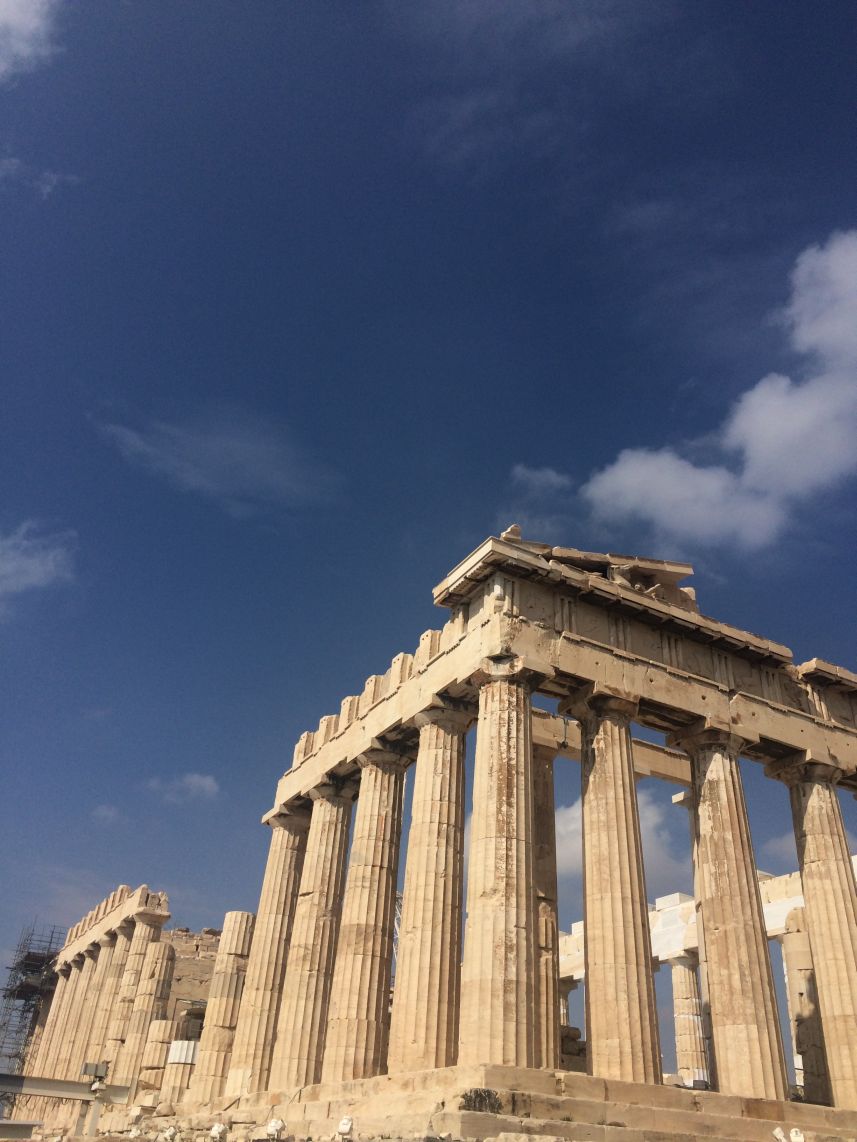 Acropolis'teki Parthenon