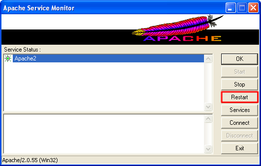 Apache Servis Monitörü